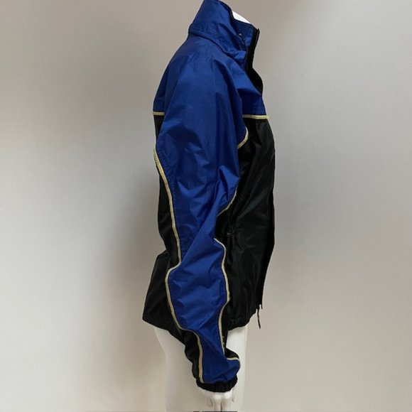 Vintage LEMOND Full Zip Jacket Hidden Hood Zip Pocket S - Picture 3 of 9